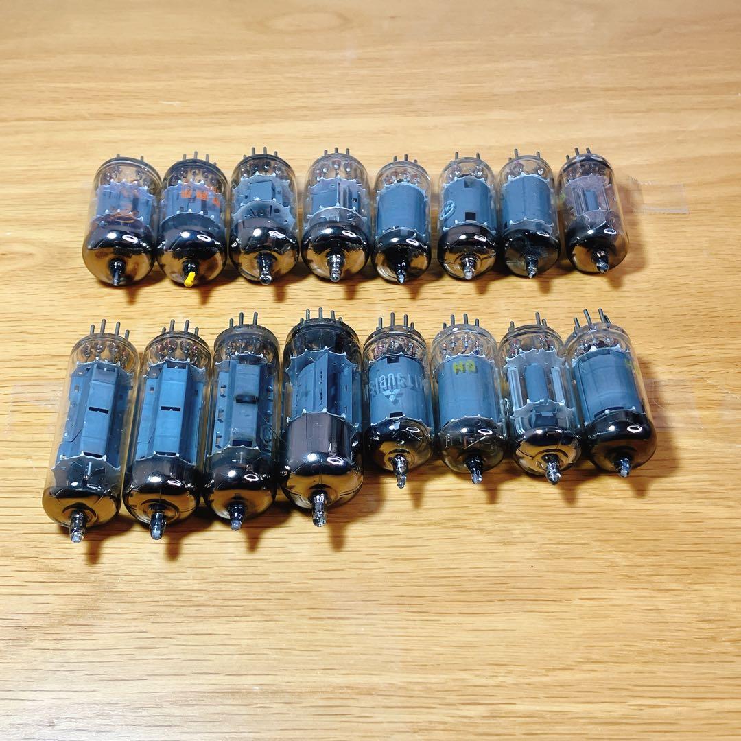 真空管 16本セット 12AX7 6GH8A 12BA6 12BE6　ナショナル