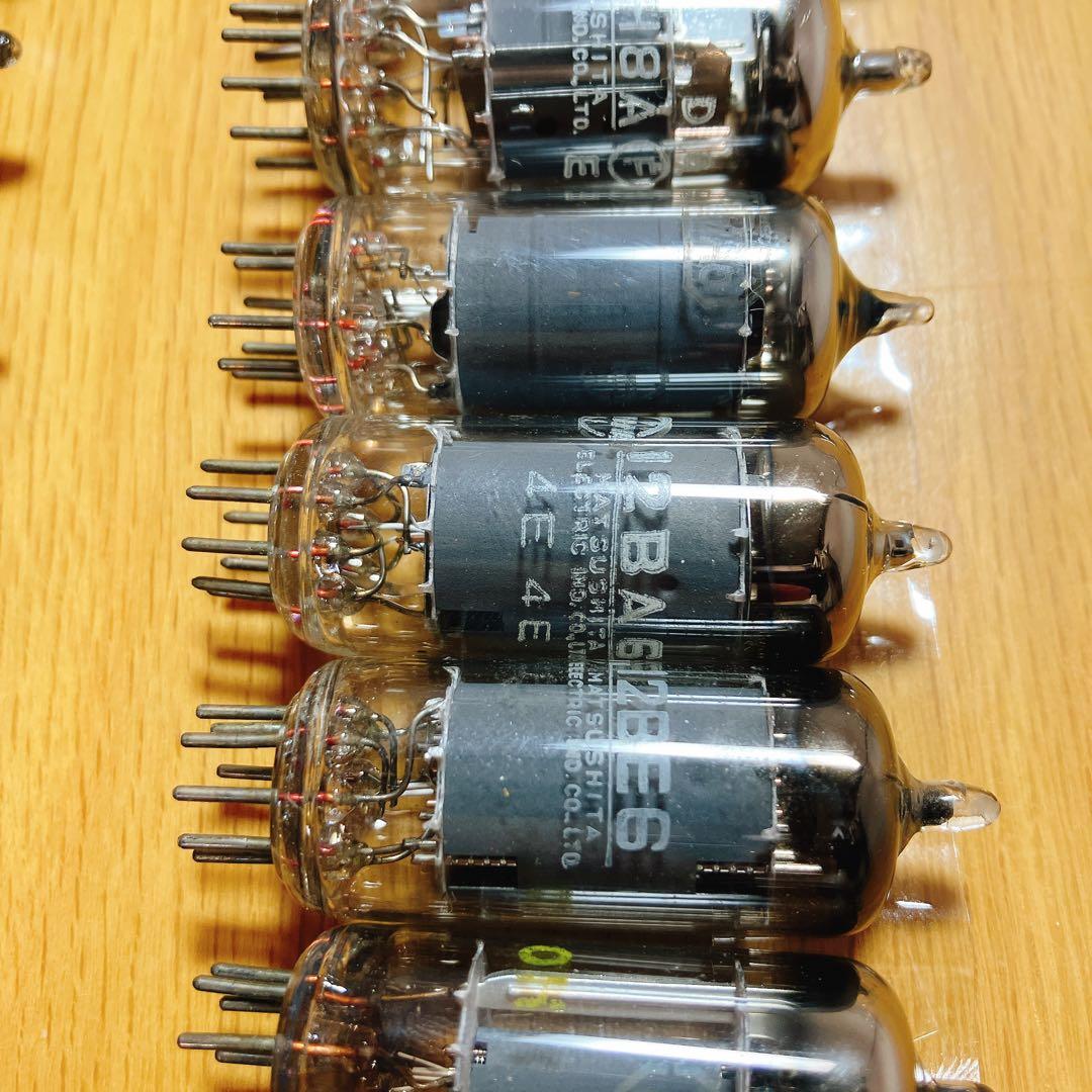 真空管 16本セット 12AX7 6GH8A 12BA6 12BE6　ナショナル
