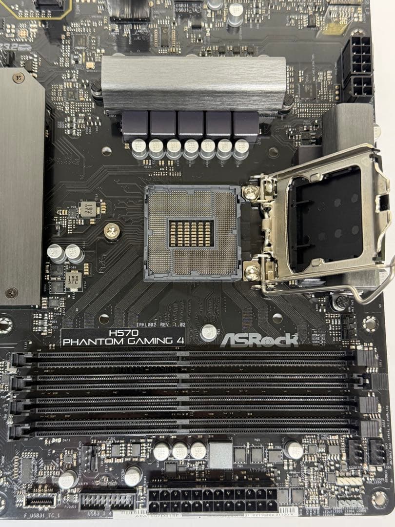 【動作確認済・ほぼ未使用】ASRock H570 PHANTOM GAMING4