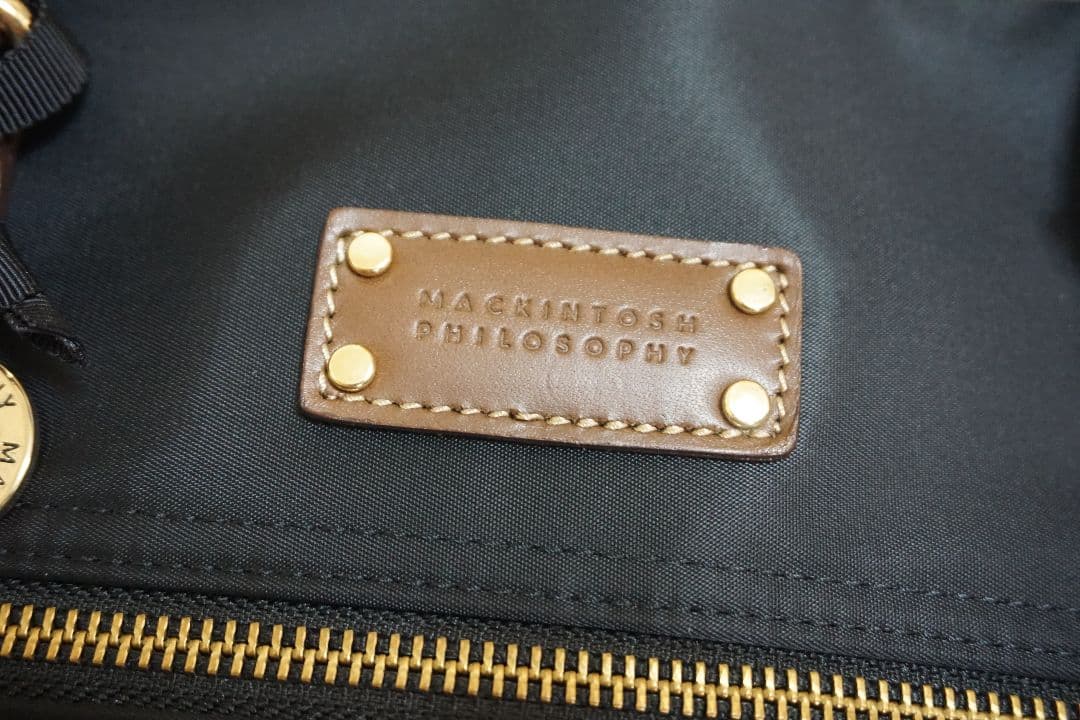 Macintosh Philosophy ガーメント バッグ 黒