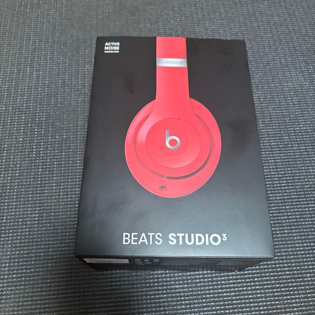 BEATS STUDIO3 ワイヤレスヘッドホン レッド