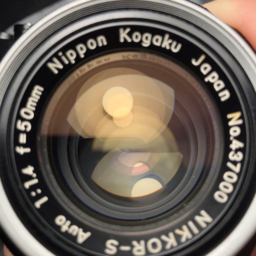 作動完璧確認済 Nikomat EL+50 1.4レンズフィルムカメラ 美品