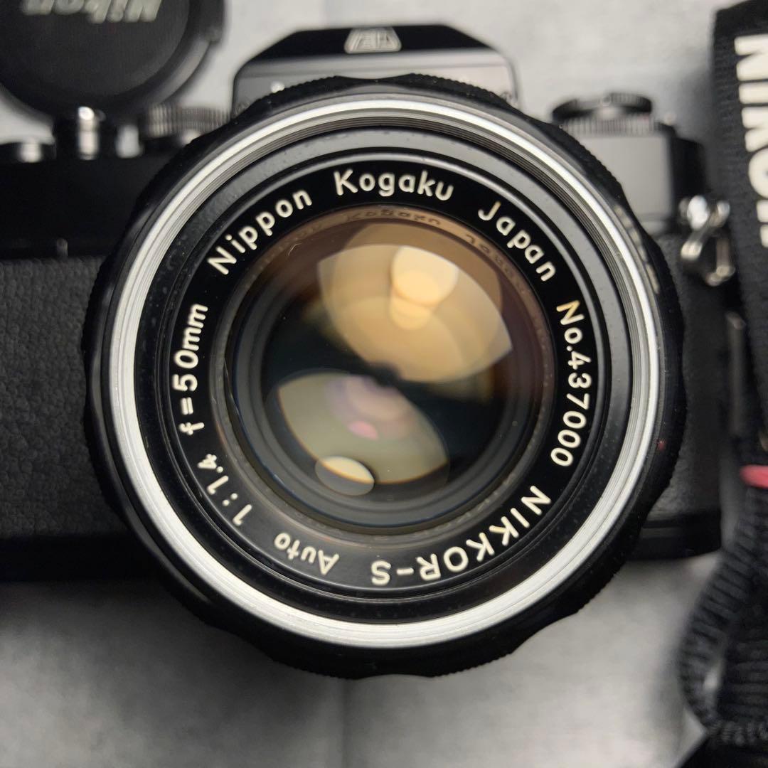 作動完璧確認済 Nikomat EL+50 1.4レンズフィルムカメラ 美品