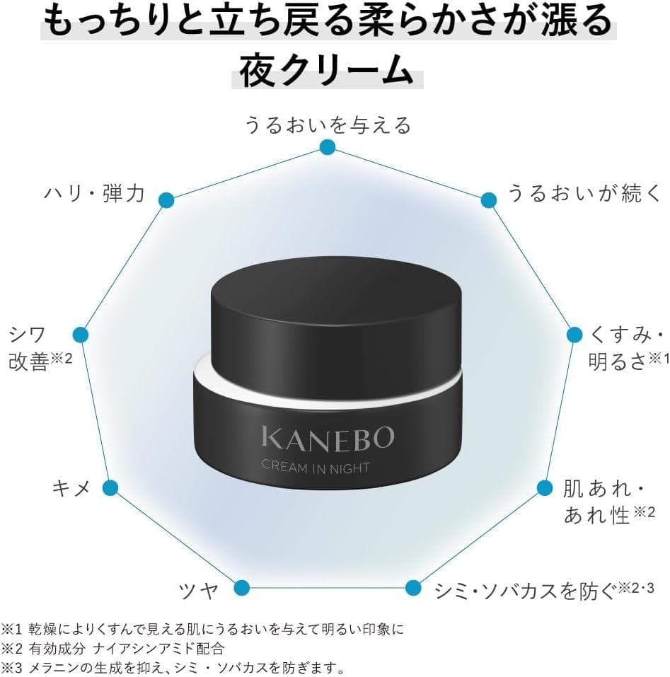 【新品未開封】KANEBO カネボウ クリームインナイトⅡ 50g 夜用クリーム