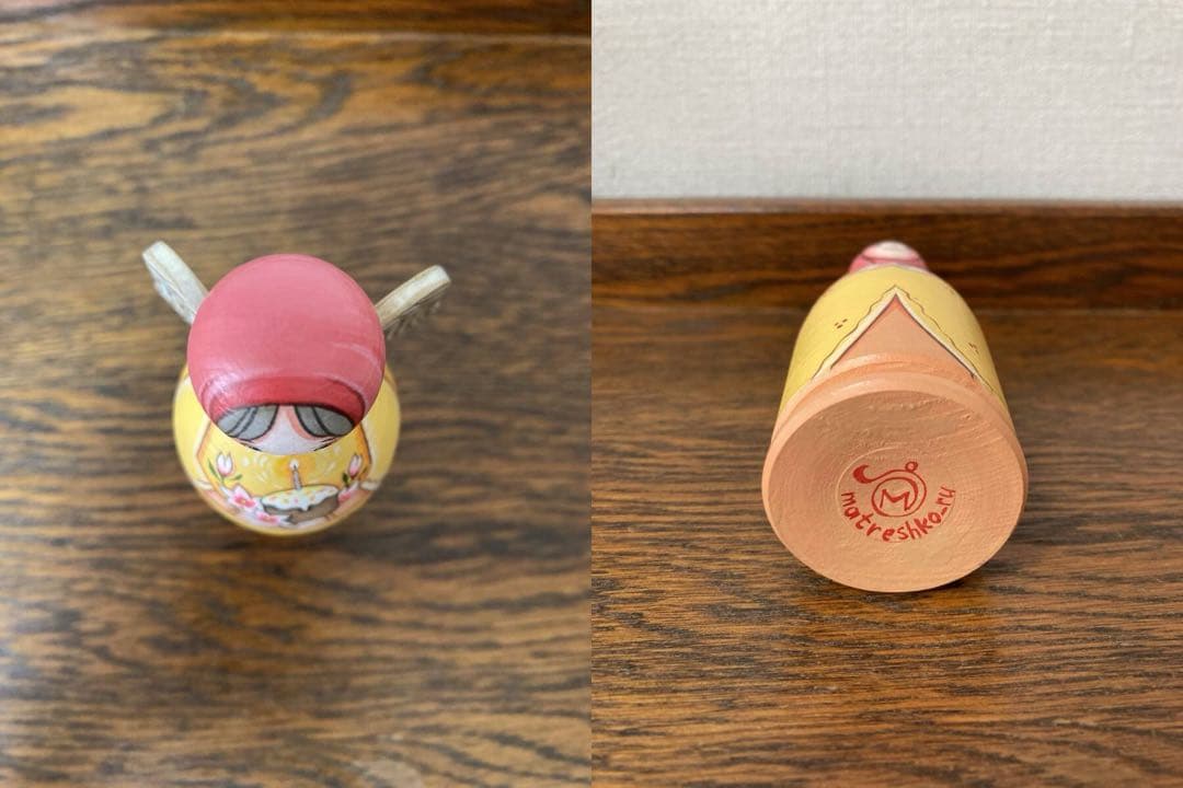 春の感謝祭24%OFFロシア雑貨☆ネコキット猫８匹&特製Box マトリョーシカ
