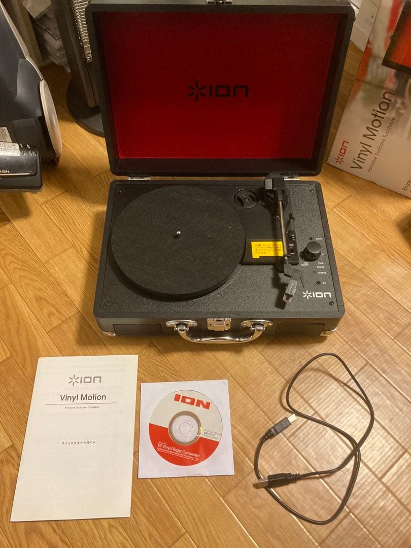【レコードプレーヤー】ION AUDIO VINYL MOTION