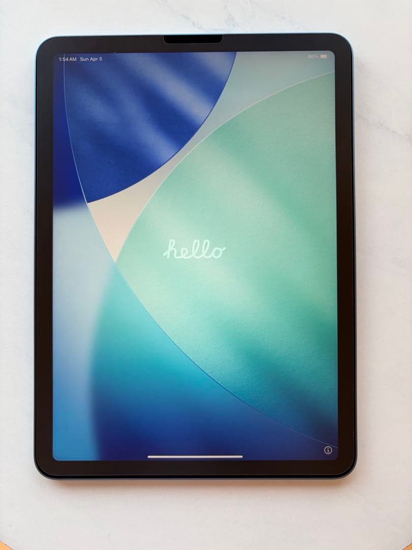 iPad Air 5 64GB Wi-Fi ブルー | M4箱・未使用ケーブル付