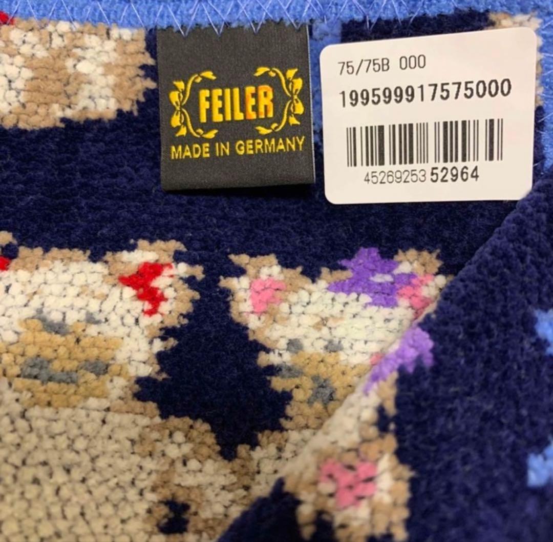 フェイラー FEILER リーベ＆リリア　プティバスバスタオル【B品】紺