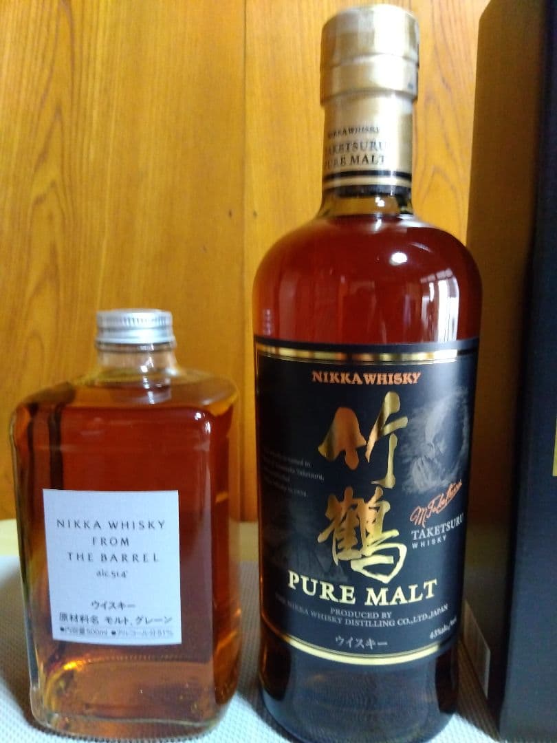 NIKKA 竹鶴ピュアモルト & フロム・ザ・バレル