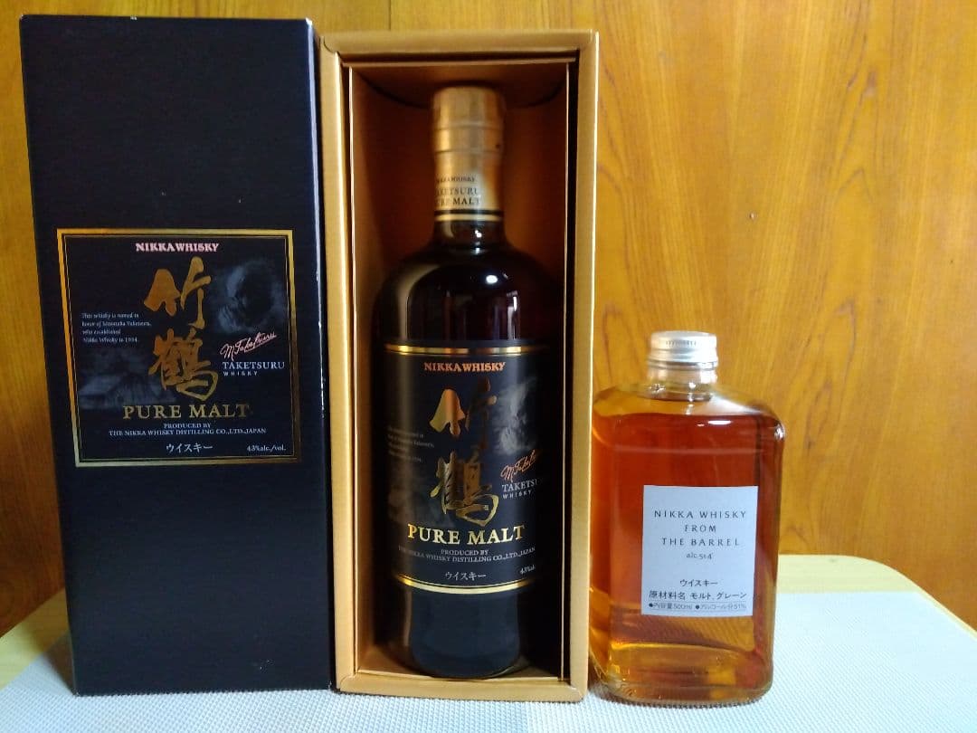 NIKKA 竹鶴ピュアモルト & フロム・ザ・バレル