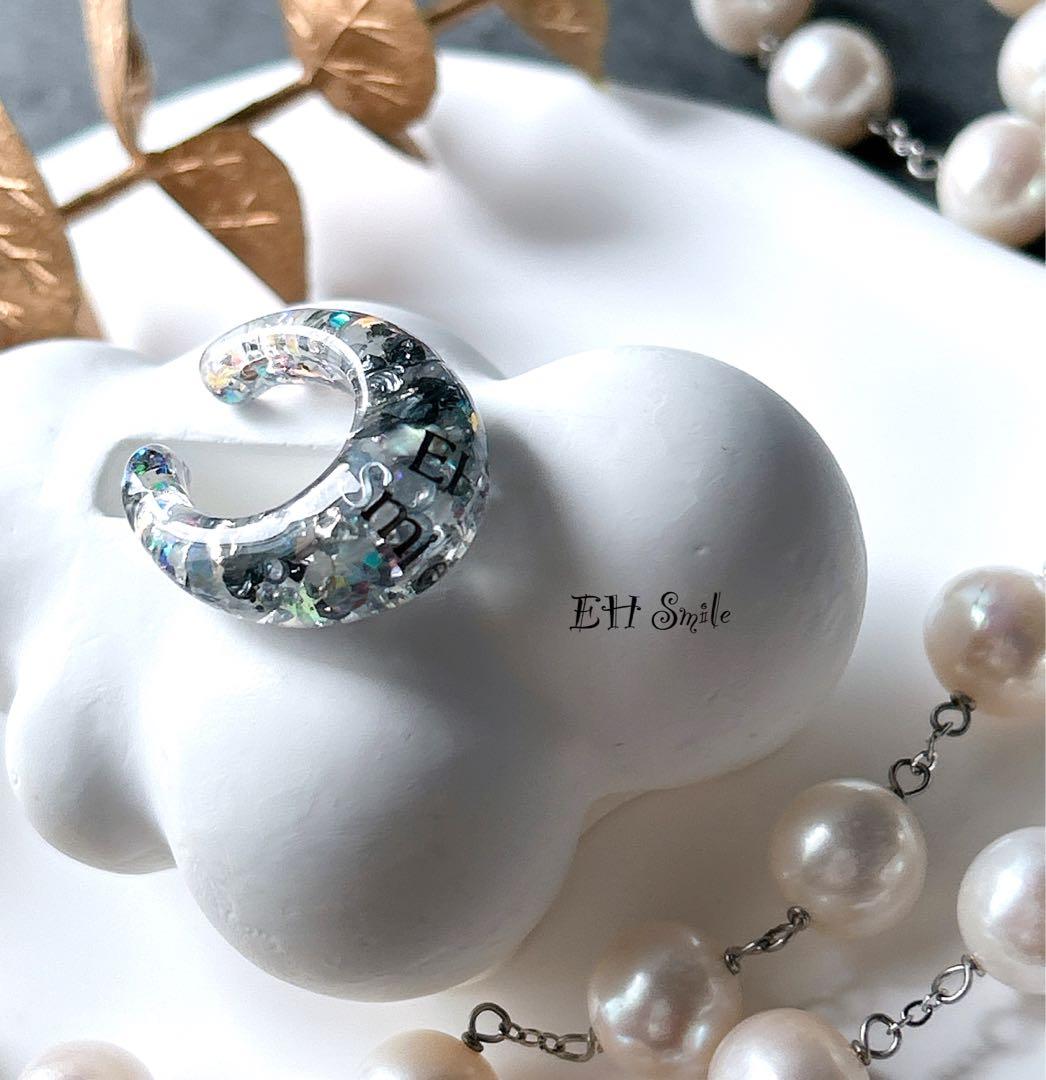 kiki　シャカシャカキーホルダー　ブラウンくまさん肉球