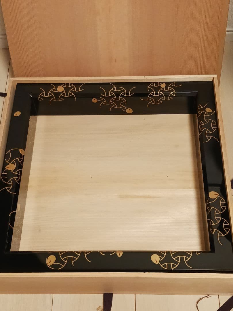炉縁 数珠つなぎ蒔絵 絵師 鈴木光入 表千家 裏千家 平安 茶道具