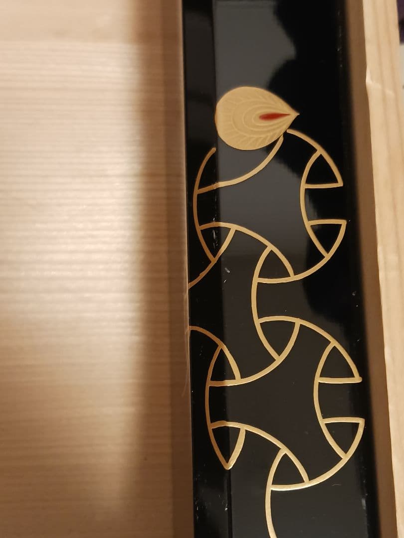 炉縁 数珠つなぎ蒔絵 絵師 鈴木光入 表千家 裏千家 平安 茶道具
