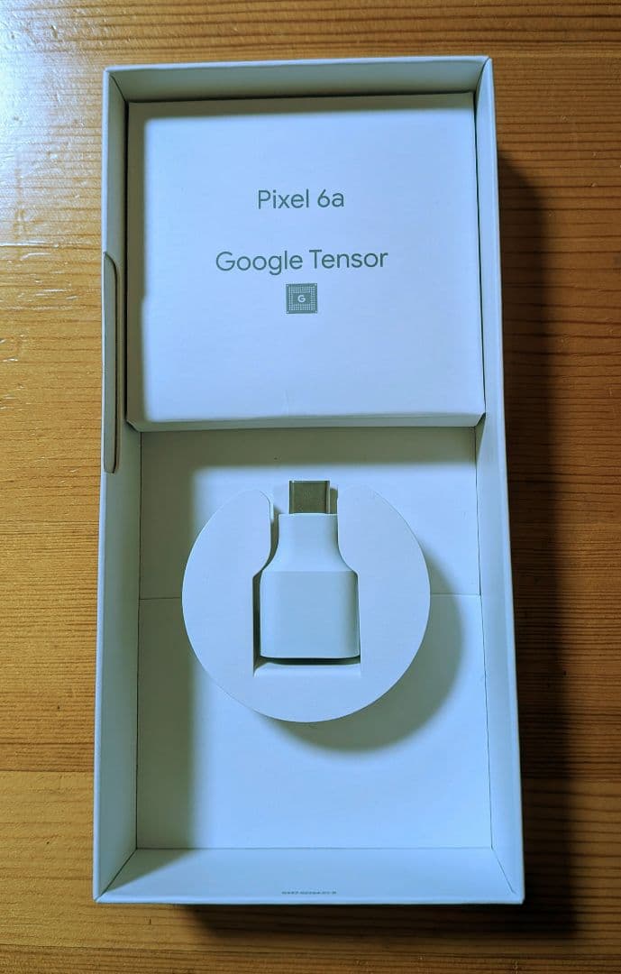 Google Pixel 6a チャコール 128GB 動作問題なし