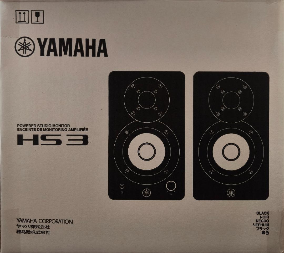 【超美品】YAMAHA HS3 モニタースピーカー オマケつき