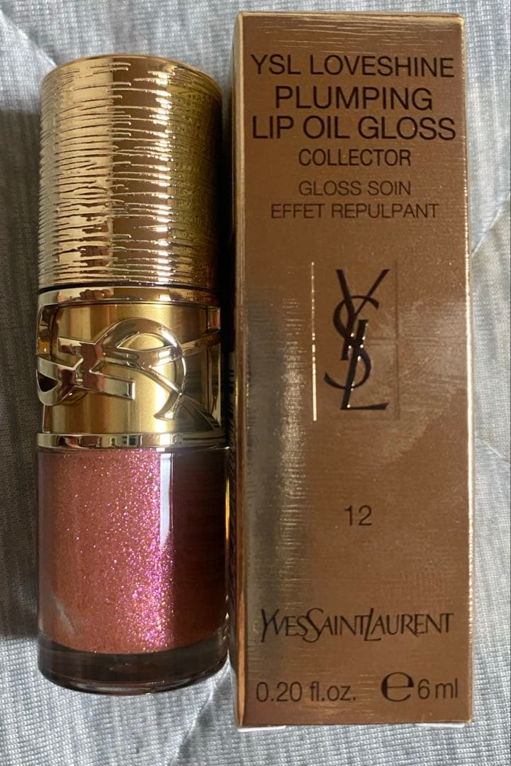 【新品限定パッケージ】YSL ラブシャイン グロスプランパー 12 ハニームーン