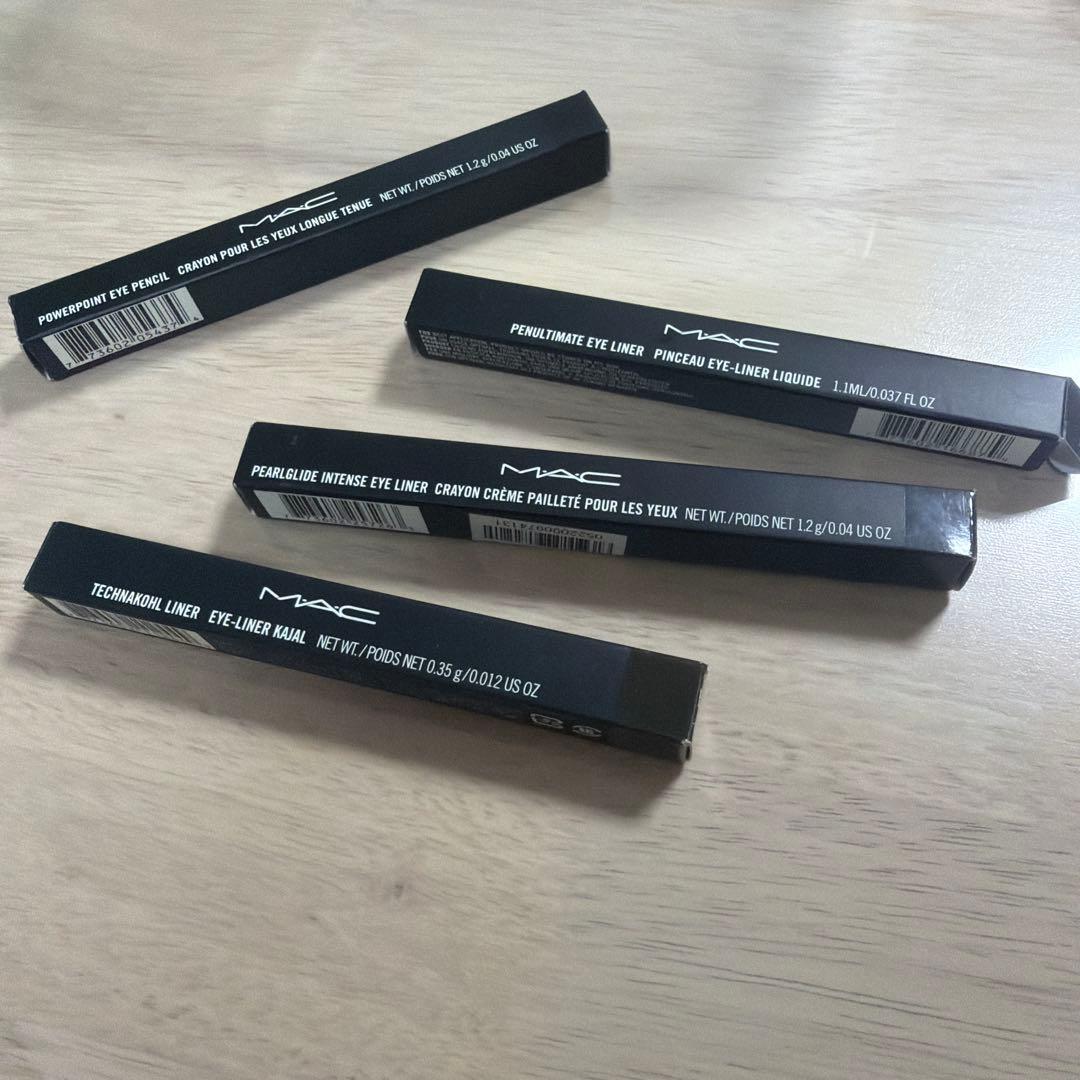 MAC アイライナー　4点セット