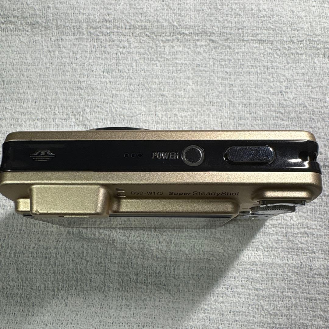 【希少ゴールド】SONY Cyber-shot DSC-W170 動作確認済み