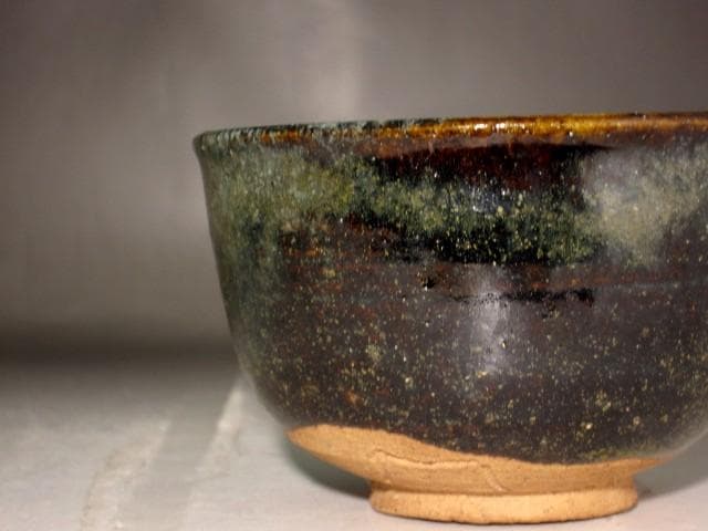 北大路魯山人　唐津茶碗　味わい深い作品 r567