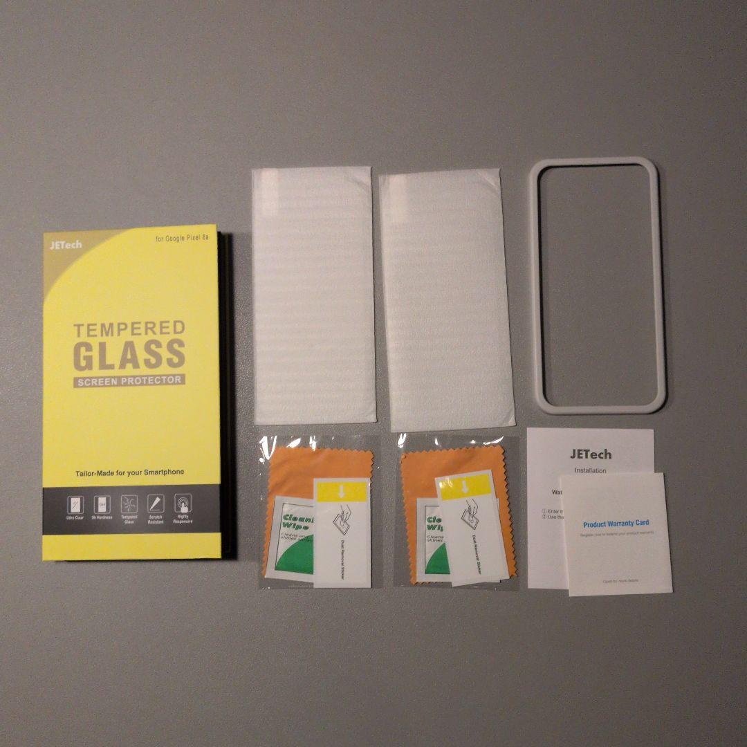 美品 バッテリー100｜Google Pixel 8a ケース、フィルム付