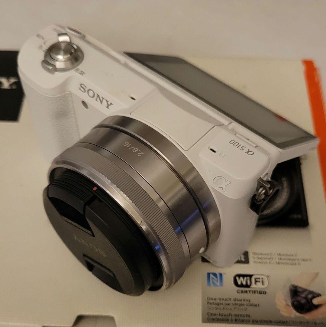 SONY α5100 ミラーレス一眼カメラ ホワイト