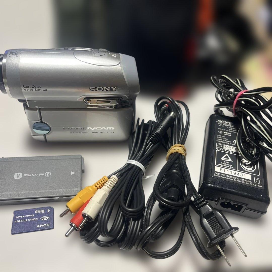 美品動作品 SONY miniDV handycam DCR-HC90 ②