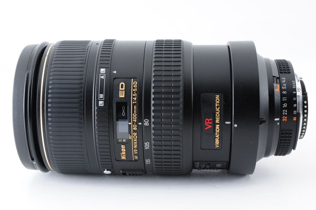 【美品】 Nikon AF VR 80-400mm 4.5-5.6 D ED