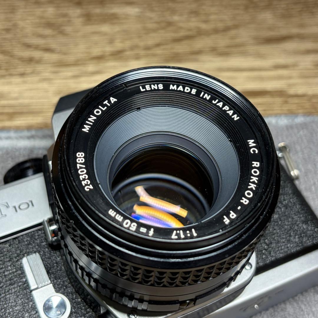 完全動作品 ミノルタ SRT101 + ROKKOR 50mm F1.7