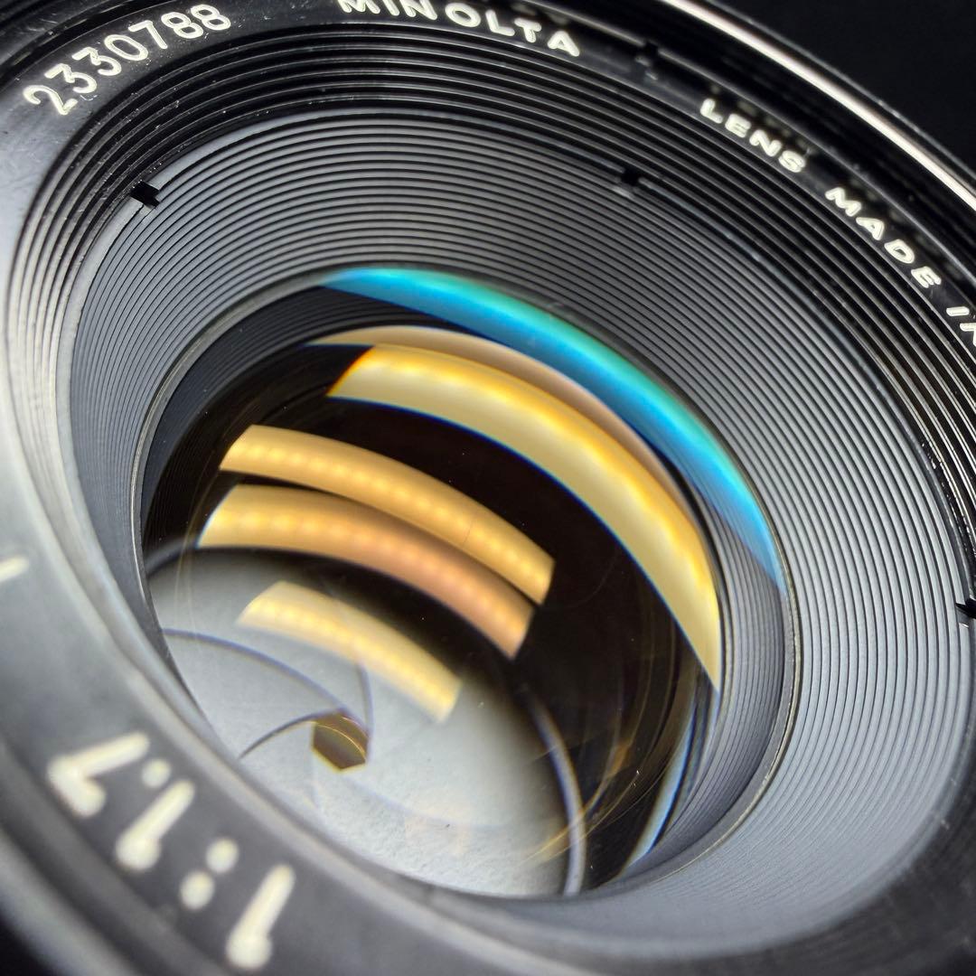 完全動作品 ミノルタ SRT101 + ROKKOR 50mm F1.7