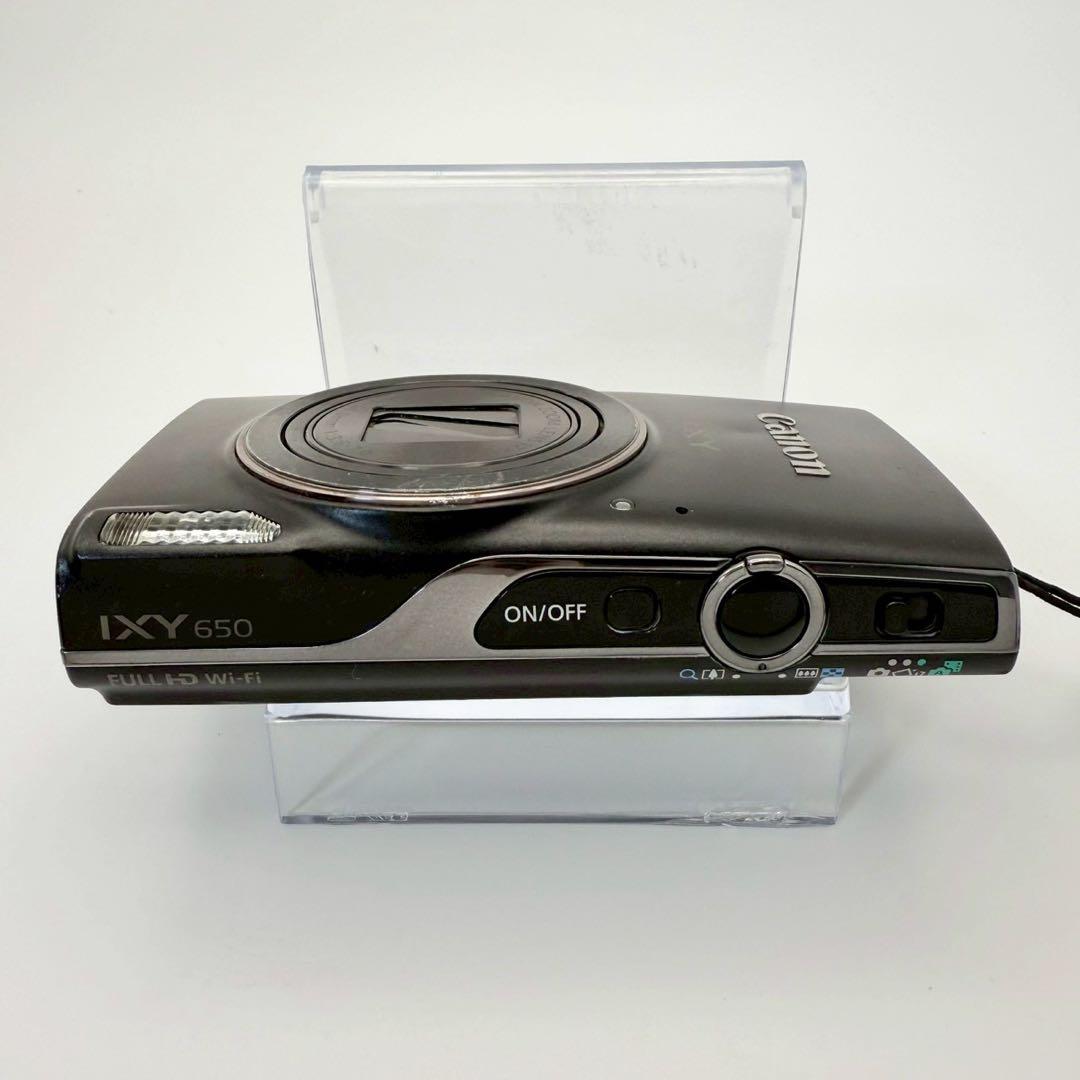 Canon IXY 650 ブラック デジカメ Wi-Fi搭載 10181