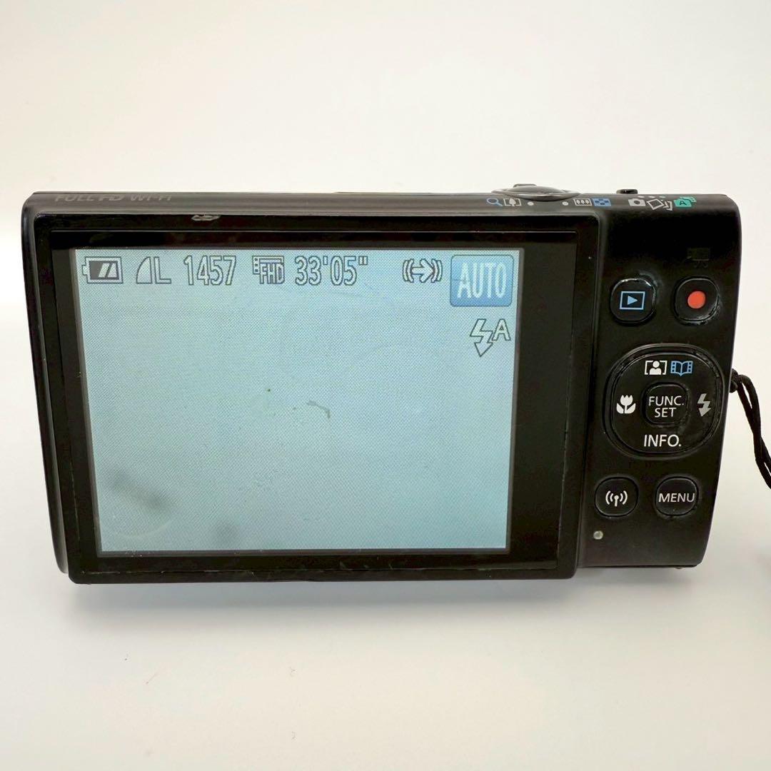 Canon IXY 650 ブラック デジカメ Wi-Fi搭載 10181