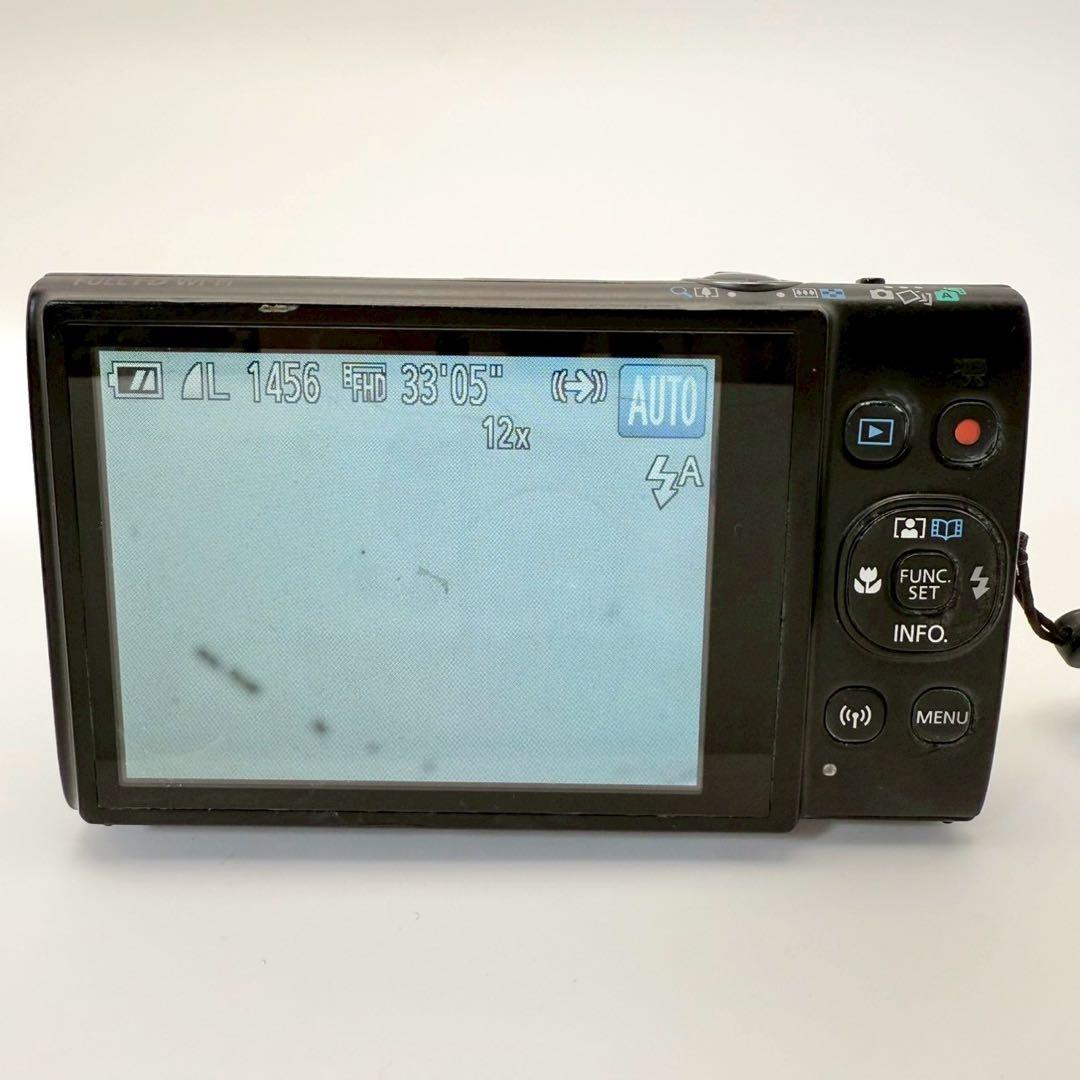 Canon IXY 650 ブラック デジカメ Wi-Fi搭載 10181