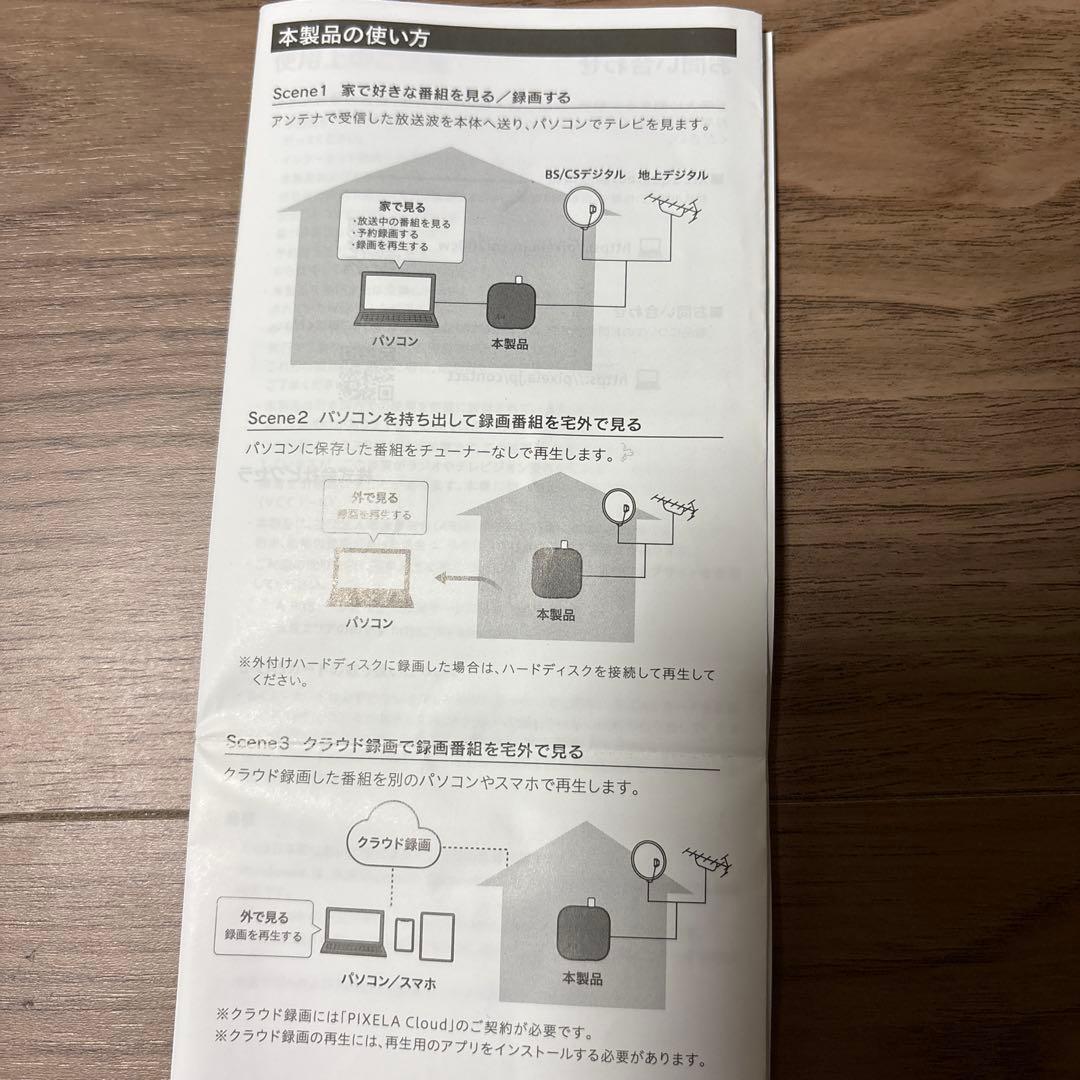 最終値下げ　XIT-SQR200CW テレビチューナー Xit Square＋