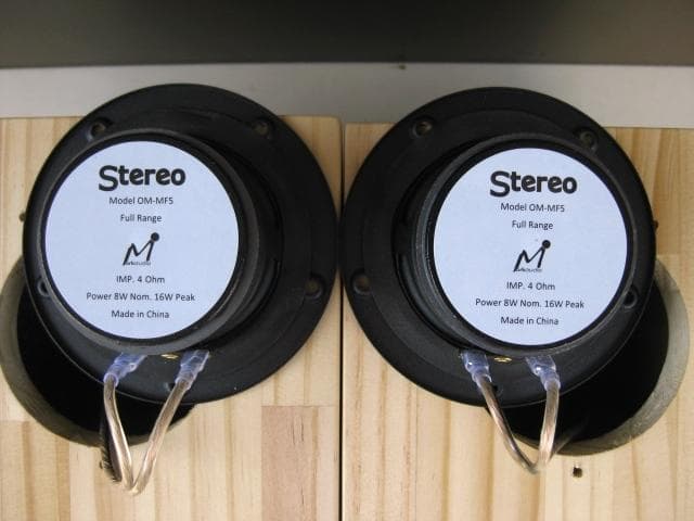 mark audio フルレンジスピーカー　自作　ペア