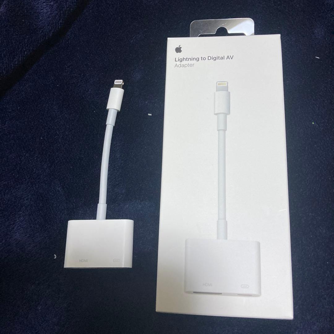その他 Apple Lightning to Digital AV Adapter