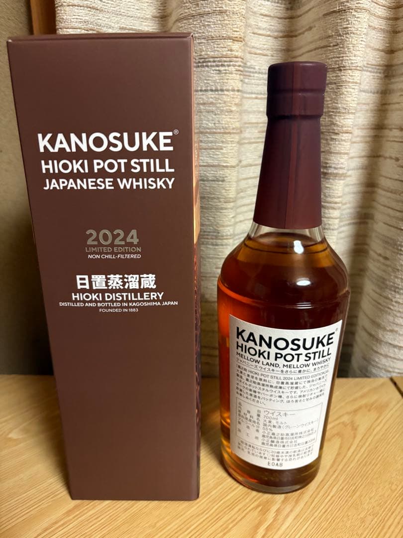 ウイスキー KANOSUKE HIOKI POT STILL2024