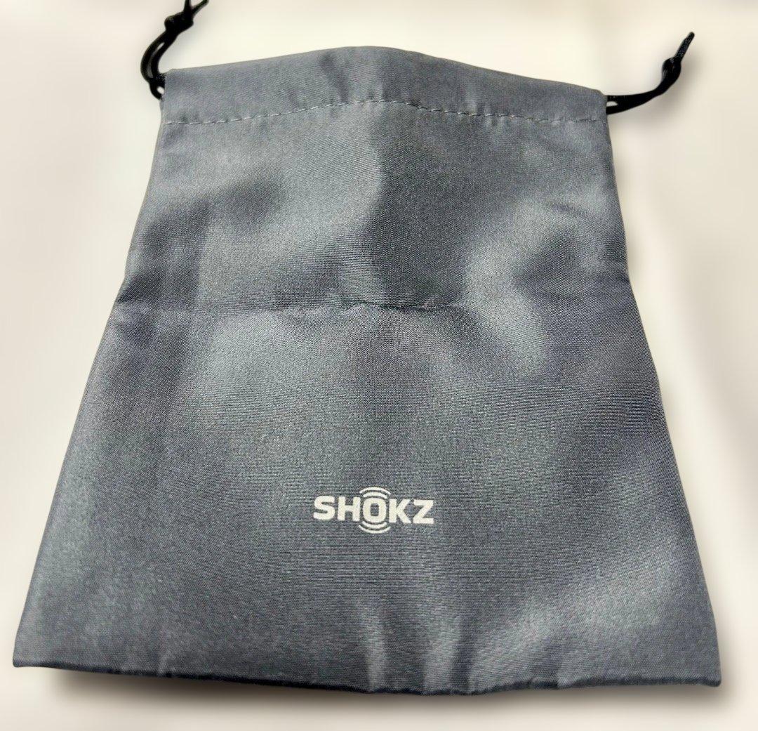 SHOKZ 骨伝導イヤホン グレー ネックバンド式（標準サイズ）