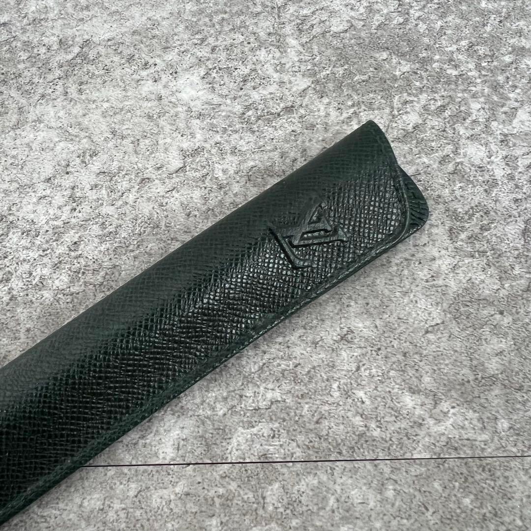 Louis Vuitton ゴールド ボールペン ケース付き 替芯付き 青インク