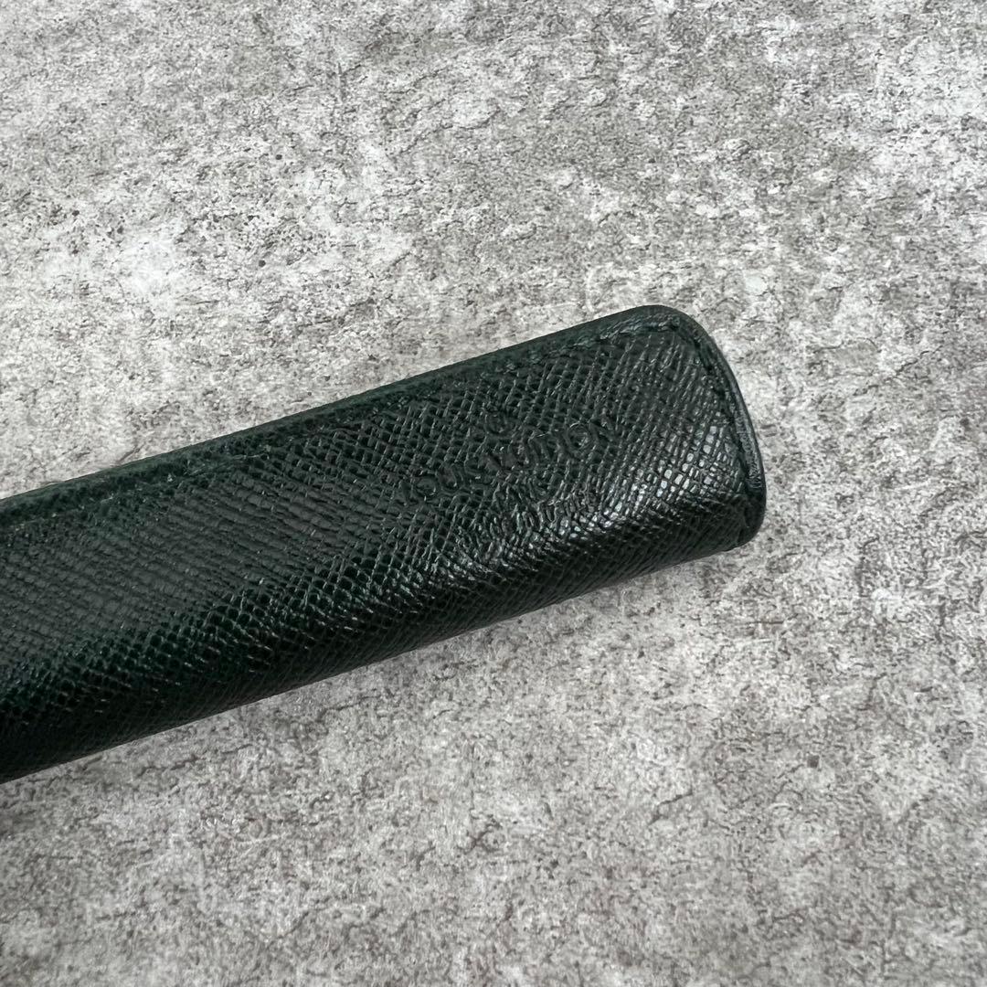 Louis Vuitton ゴールド ボールペン ケース付き 替芯付き 青インク