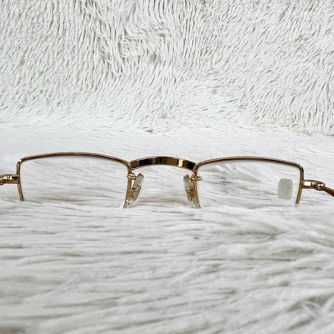 美品　カンダオプティカル　ビンテージ　老眼鏡　3.50　ゴールド