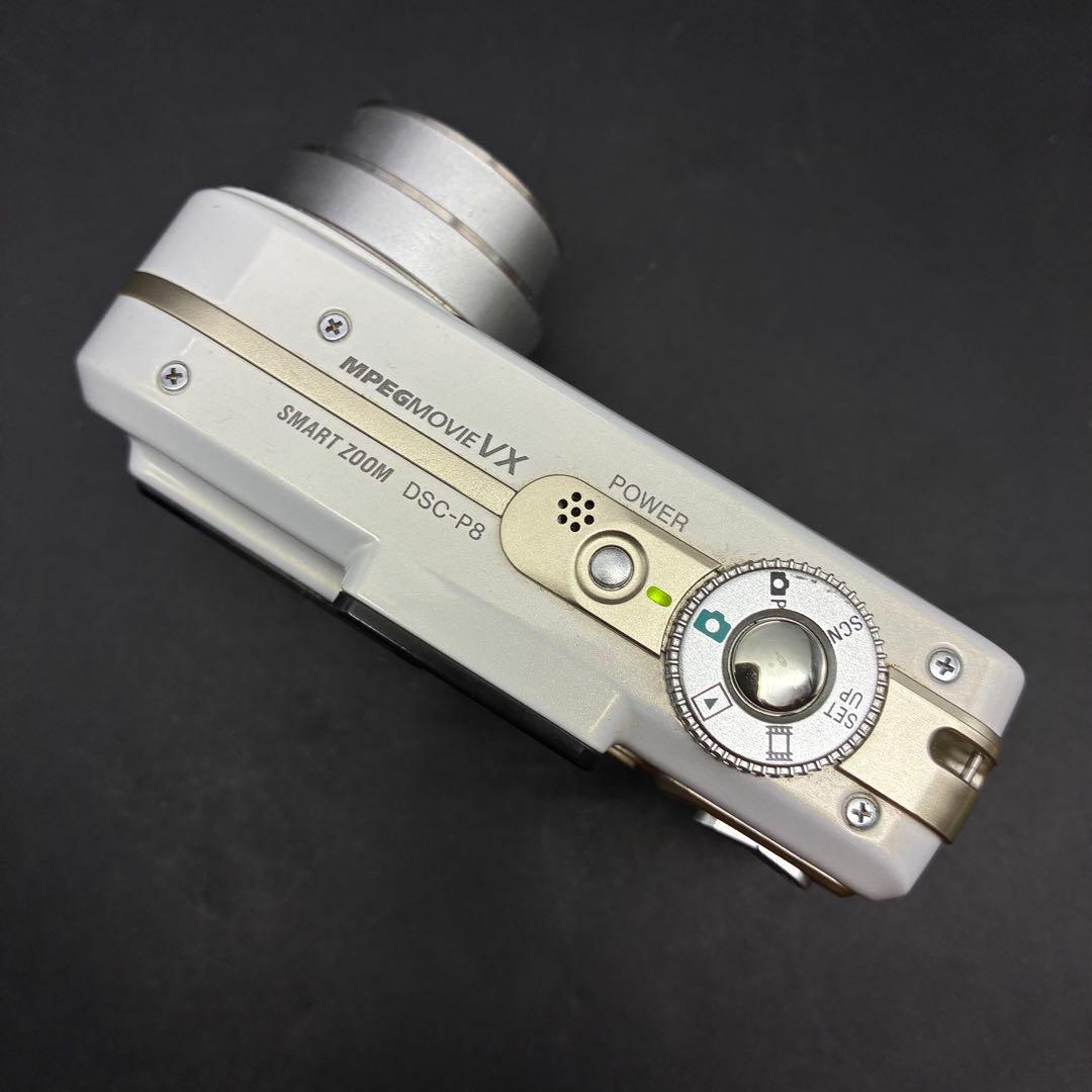 【動作OK】SONY DSC-P8 Cyber-shot ソニー デジカメ