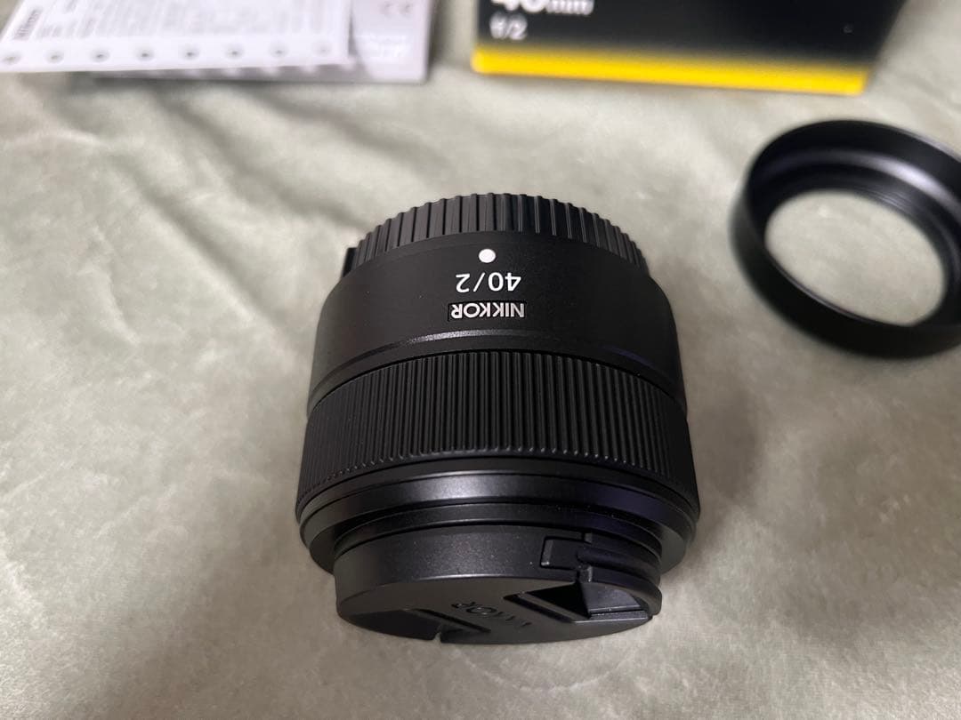 使用わずか Nikon NIKKOR Z 40mm f/2おまけ付