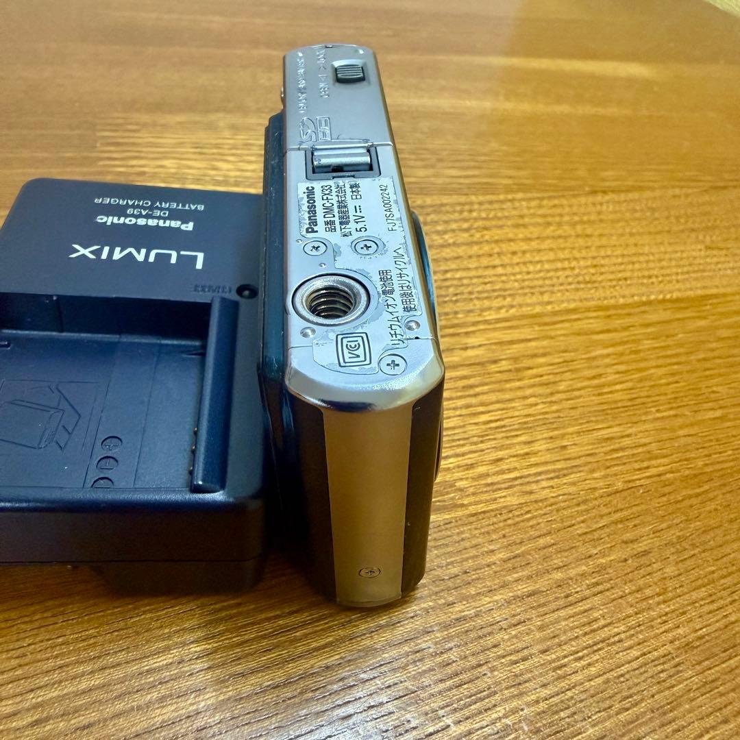 【付属品多数】Panasonic FX33-A CCD LEICA ブルー