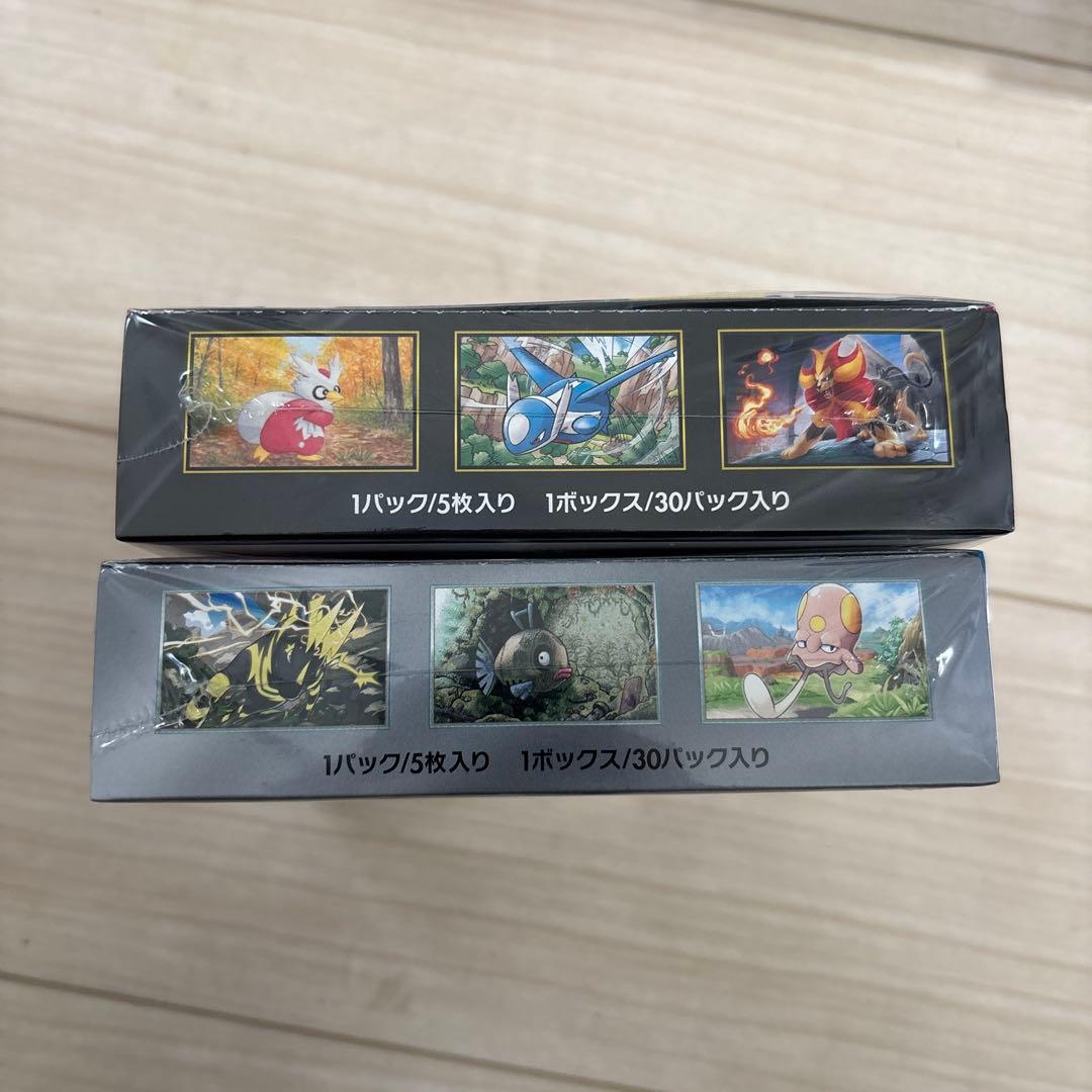 ポケモンカード　新品未開封シュリンク付きボックスまとめ売り　計7BOX