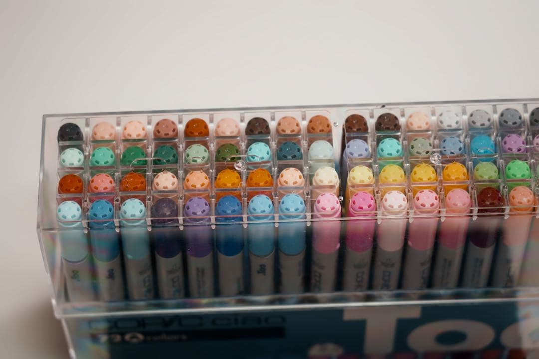 「コピックチャオ 72色 Aセット ほぼ未使用 美品 ケース付き