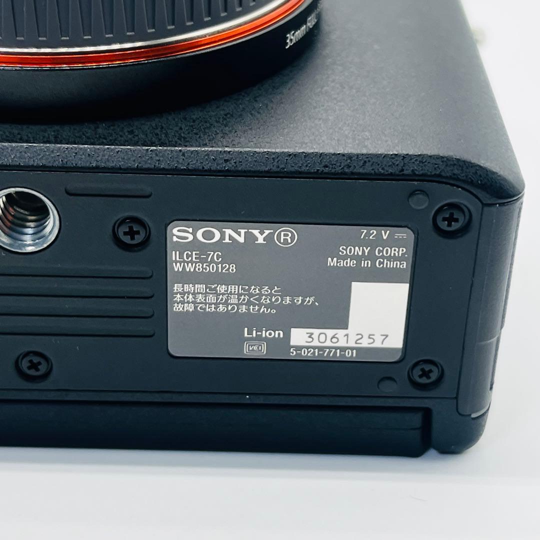 ショット数10480回！！！SONY フルサイズ ミラーレス一眼カメラ α7C