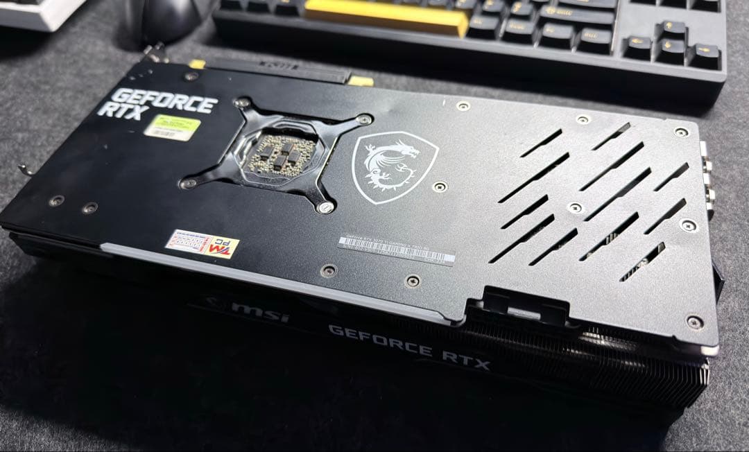 【動作確認済】MSI RTX 3070 Ti GAMING X TRIO