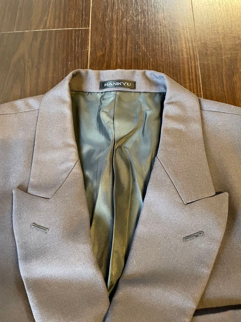 【旧型】平成　阪急電鉄　制服　上下　Yシャツ　ネクタイ付き　冬季用　運転士　車掌