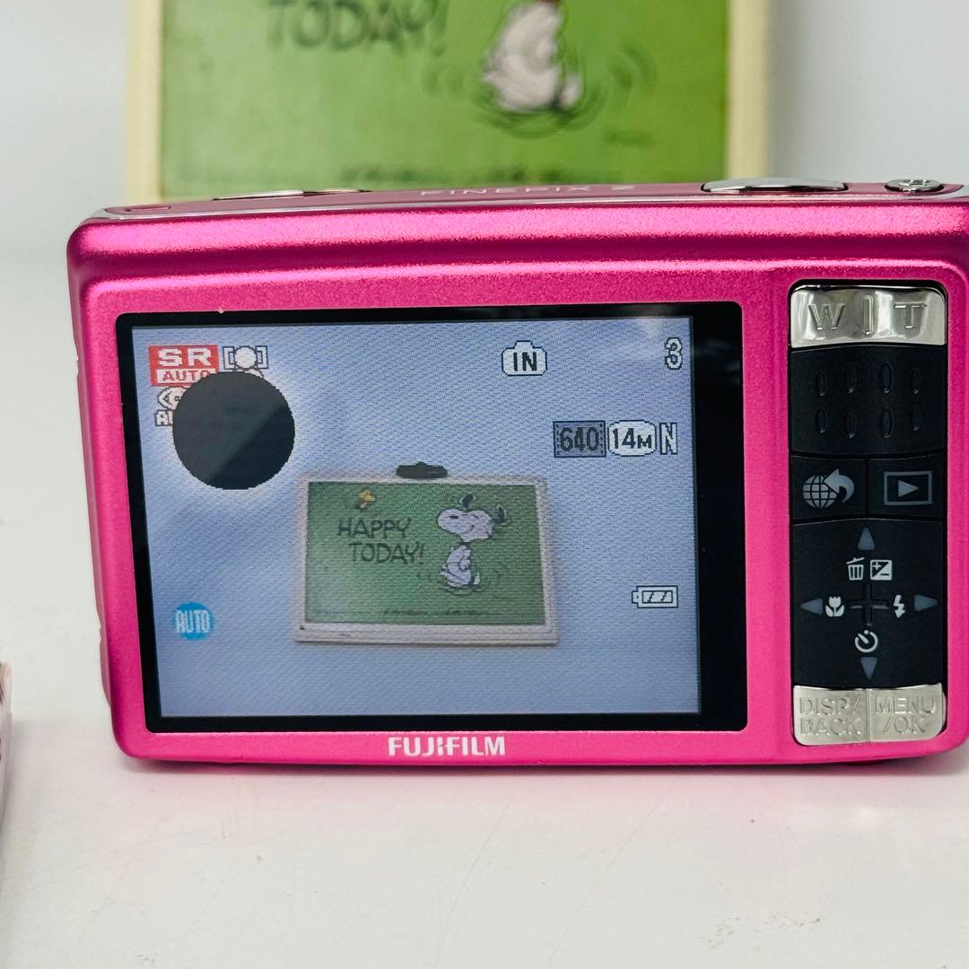【美品/希少カラー】FUJIFILM FinePix Z80 ピンク 動作確認済