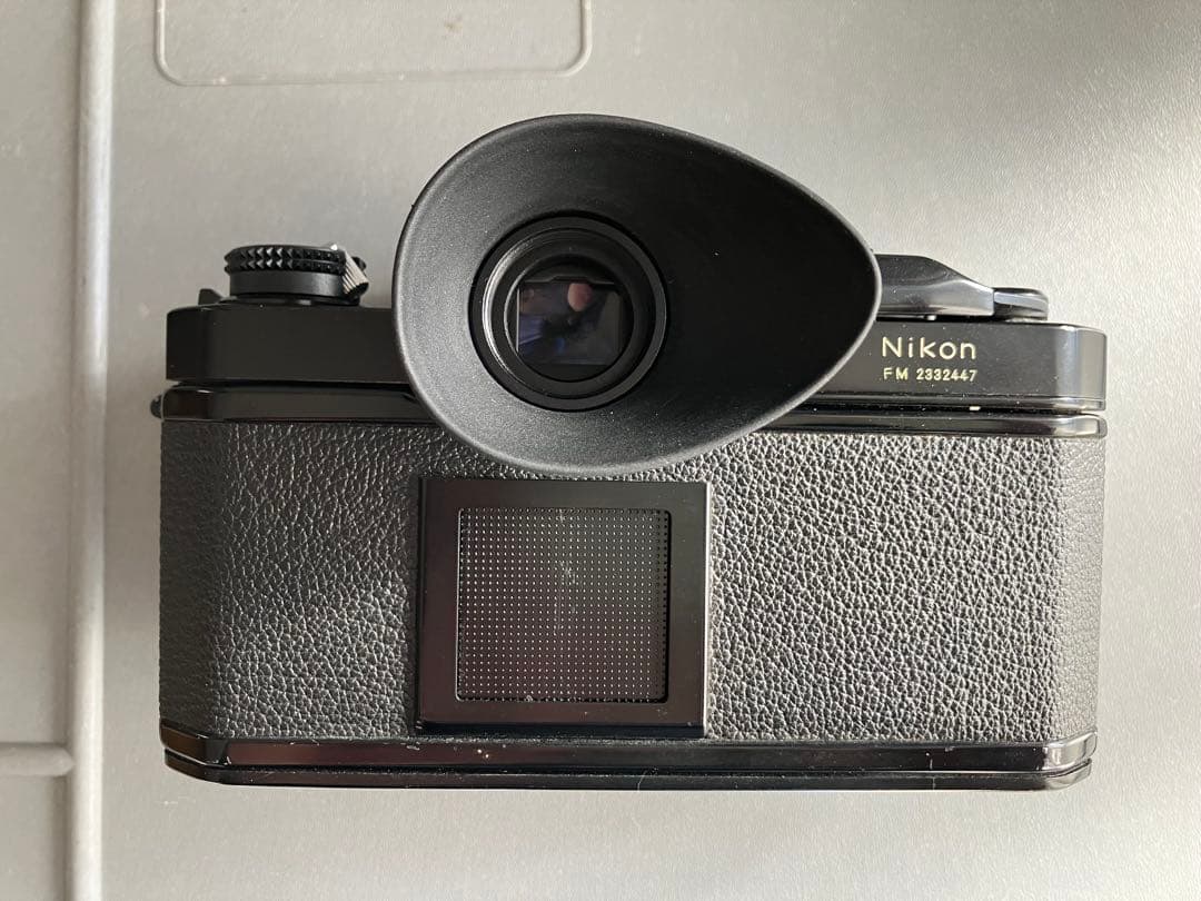 ニコンFM ローレット加工の初期型 ジャンク